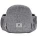 Bebamour Foldable Hip Seat Baby Carrier + Waistband Extender - Adjustable & Ergonomic Design for 0-36 Month Babies (Grey) - Buy Online on GoSupps.com