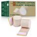 Premium Elastic Bandage Wrap (2 Wide, 2 Pack) - Nexskin Latex Free Athletic/Medical Compression Bandages Hook & Loop Fasteners at Both Ends - Lifetime Washable & Reusable USA Organic Cotton Bandage 2 Inch (Pack of 2)