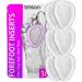 Metatarsal Pads Ball of Foot Cushion 3 Pairs for Women Men High Heels Inserts - Soft Gel Forefoot Callus Metatarsalgia Pain Prevention Shoe Insoles no Slip Cushioning