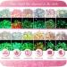 Eleanore's Diary Glow in The Dark Chunky Glitter Set - 12 Colors for Makeup, Resin, Nail Art, Body, Face & Party Decor - Buy Online on GoSupps.com