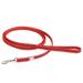 IDC Color & Gray rubberized leash 14 mm x 2 m with loop red-grey Red-grey 14 mm x 2 m (with loop)