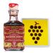 Bellina Gourmet Balsamic Gift Set - Bread Dipping Set with Giuseppe Giusti Balsamic Vinegar of Modena and Bread Dipping Dish with Grape Design Italian Cooking Gifts from Italy - 8.45 fl oz (250 ml)