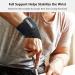Freetoo 2-Pack Wrist Bandages for Men & Women - Support for Tendonitis & Carpal Tunnel | Ideal for Strength Sports | Black - Buy Online on GoSupps.com