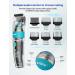 VGR Professional Hair Clippers for Men - Cordless & Waterproof 3 Adjustable Speeds USB Rechargeable LED Display - Best Electric Barber Clippers for Precision Hair Cutting - Buy Online on GoSupps.com
