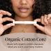 Organic Cora Cotton Tampons - Super Absorbency, Unscented, BPA-Free (72 Count) - Buy Online on GoSupps.com