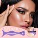 Silicone Makeup Stencil - Silicone Eyes Wing Eyeliner Stencils Tool | Lightweight Soft Portable Makeup Stencil for Girls Women Teens Females Purple - Buy Online on GoSupps.com