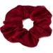Mytoptrendz Large Luxurious Smooth Soft Silky Satin Plain Scrunchie Ponytail Hairbands Traceless For Girls Women Thick Curly Hair - (Burgundy) - Buy Online on GoSupps.com