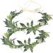 Xinnun 2-Piece Green Leaf Flower Crown for Flower Girls - Wedding Hair Accessories & Bridal Eucalyptus Headpiece - Buy Online on GoSupps.com