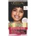 L'Oreal Paris Excellence Creme Permanent Triple Care Hair Color  3 Natural Black  Gray Coverage For Up to 8 Weeks  All Hair Types  Pack of 1 1 Count (Pack of 1) 3 Natural Black