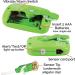 Wet-Stop 3 Green Bedwetting Alarm for Boys & Girls - Proven Solution with Loud Alarm & Strong Vibration - Buy Online on GoSupps.com