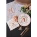 Santex 7350-60 Pack of 20 Napkins Sparkling Age 60 Years Metal Rose Gold - Buy Online on GoSupps.com