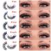 IFLOVEDEKD 10 Pairs Colored Russian Strip Lashes - 5 Colors, 8 Styles - Wispy Faux Mink - Fluffy & Long - Reusable D Curl Lash Strips - Buy Online on GoSupps.com
