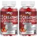 ProCreatine Monohydrate Gummies 4000mg - 60 Chewable Strawberry Flavoured Creatine | Pre Workout Supplement for Men & Women | Keto & Vegan Friendly - Buy Online on GoSupps.com