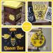 12-Piece Honeycomb Bee Stencil Set for Painting on Wood, Walls, Fabric - Reusable Hexagon Drawing Templates for DIY Crafts, Furniture, and more! - Buy Online on GoSupps.com