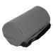 DAUZ Back Roll Lumbar Support Pillow Soft Memory Foam Waist Support Cylinder Pillow Multifunctional Adjustable Strap Breathable for Beds (Gray) #612