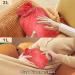 Naanle Red Watercolor Hot Water Bottle with Cover - 1L for Pain Relief Bed Warmer and Heat Therapy - Transparent & Versatile - Buy Online on GoSupps.com