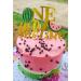 Set of 25 JeVenis Glitter Watermelon Cupcake Topper Watermelon One Cupcake Topper Baby Girl First Birthday Cupcake Topper - Buy Online on GoSupps.com