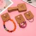 200 Brown Self-adherent Jewelry Display Cards, 1.6 x 3.9'' for Small Business Packaging - Buy Online on GoSupps.com