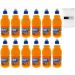 Value Bundle: Sunny D Juice Drink - 12 Tangy Orange Juice Citrus Drinks - Sports Bottle - Snacks for Kids & Adults - Custom Value Bundle Package of 12 Bottle
