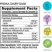 FRISKA Dairy Ease Supplement | Digestive Enzymes & Probiotics | Lactose Intolerance Relief | 30 Capsules - Buy Online on GoSupps.com