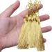 20PCS Mini Silky Handmade Tassels for DIY Crafts - Light Gold - Buy Online on GoSupps.com