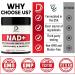 NAD Supplement with Nicotinamide Riboside, Trans-Resveratrol, Quercetin - Cellular Energy & Repair, Vitality, Healthy Aging - 60 Count 60 Count (Pack of 1) - Buy Online on GoSupps.com