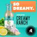 Tessemae's Organic Creamy Ranch Dressing 10 oz. (4-Pack) | Whole30 Certified, Keto Friendly, USDA Organic - Buy Online on GoSupps.com