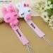 Personalized Cotton Pacifier Chain with Name Clip | Panny & Mody Baby Shower Gift | Rabbit-White Pacifier Holder - Buy Online on GoSupps.com