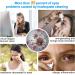 Blumway Ultrasonic Contact Lens Cleaner Machine | USB Charger | Small & Portable | For Soft, Hard, Colored, RGP, and OK Lenses | Silver & White - Buy Online on GoSupps.com