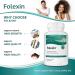 Folexin Hair Growth Support Supplement with Biotin & Vitamin B6 - 60 Capsules for Thicker Hair Growth & Health - Buy Online on GoSupps.com