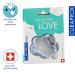 Curaprox Blue Baby Bite Ring with Rattle & Learning Toothbrush - BPA-Free - 1 Piece - Buy Online on GoSupps.com