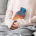 Color Marble Hot Water Bottle with Plush Cover | Hand Warmer for Adults & Children | 26.5x15.3cm | International Shipping Available - Buy Online on GoSupps.com