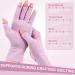 3 Pairs Medium Compression Arthritis Gloves for Joint Relief - Black/Gray/Purple - Buy Online on GoSupps.com