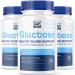(3 Pack) Gluctose Advanced Blood Support Gluctose Gluctose - Advanced Blood Support Supplement Gluctose Supplement Support Capsules - All Natural Formula 90 Capsules for 3 Months