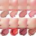 MIELIKKI 8 Colors Blush and Highlighter Palette - 2-in-1 Contour Makeup for Natural Radiance | Lightweight & Blendable Face Palette - Holiday Gift Set for Women - Buy Online on GoSupps.com