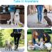 Petbonus Foldable Dog Bowls - 2 Pack Silicone Travel Water & Feed Bowls for Dogs | Leak-Proof & Portable with Carabiners - Light Blue & Light Green (600ml) - Buy Online on GoSupps.com