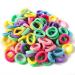 PROUSKY 100 Pieces Colorful Hair Bands Elastic Hair Ties for Women Hair Bands Hair Bobbles for Girls Hair Band Hair Ties Hair Bands For Men Hairbands Women Elastic Hair Bands candy color
