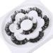 Zenotti D Curly 4 Pairs False Eyelashes - Wispy Russian D Radians, 3D Volume, Natural Look - Fluffy Fake Eye Lashes - Buy Online on GoSupps.com