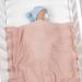Mimixiong Baby Blanket - Soft 100% Cotton Knit Swaddle for Newborn Boys Girls - Pink Waffle - 100 x 80cm - Buy Online on GoSupps.com