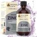 Liquid Zinc (Glycinate Chelate) with Organic Elderberry & Echinacea (High in Quercetin) | 4-in-1 Immune Suport Supplement for Adults & Kids Great Tasting | Alcohol & Gluten Free Non GMO (4.0 Oz)