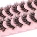 Zegaine 16mm Fluffy False Eyelashes - 10 Pairs of 3D Faux Mink Wispy Cat Eye Lashes for a Natural Extension Look - Buy Online on GoSupps.com