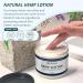 Zatural Hemp Lotion - Therapeutic Body Lotion with Hemp Seed Oil | 16 Ounce Jar | Moisturizing & Nourishing Skin Care - Buy Online on GoSupps.com