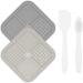 CKB Leak Mat for Dogs & Cats - Soothing Non-Loop Design 2 Lick Mats with Spatula & Brush BPA Free Intelligence Toys - Perfect Pet Accessories - Buy Online on GoSupps.com