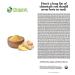 Organic Ginger Powder 8 oz (226g) from India | Resealable Kraft Bag | USDA Organic & Non-GMO Verified | SHOPOSR Approved - Buy Online on GoSupps.com