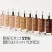 L'Oreal Paris True Match Nude Plumping Tinted Serum 1% Hyaluronic Acid Instantly Evens Brightens and Hydrates Skin Shade 10-12 Very Deep - Buy Online on GoSupps.com