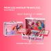 Lip Smacker Disney Princess Traincase for Kids 40+ Pieces Makeup Giftset with Lip Glosses Creamy Eyeshadows and Nail Polishes Hair and Makeup Accessories Included for your Kids' Princess Look - Buy Online on GoSupps.com