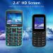 Tosaju Big Button Mobile Phone for Elderly | Unlocked Senior Phone with SOS Button | Hearing Aid Compatible | Easy to Use | Green - Buy Online on GoSupps.com