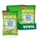 VIVIL lime mint with vitamin C 15 bags refreshing candies with lime taste sugar-free & vegan 15 x 120g lime mint 15 bags