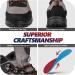 R CORD Men's Waterproof Hiking Shoes - Low Top Outdoor Trekking Shoes (Size 11, Grey) - Buy Online on GoSupps.com