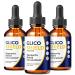 (3 Pack) GlicoShield Premium Liquid Drops Formula to Help Support Natural Flow Balanced Levels & Circulation Clean Natural Gotas | Easy and Convenient GlicoShield Daily Use (90 Servings)